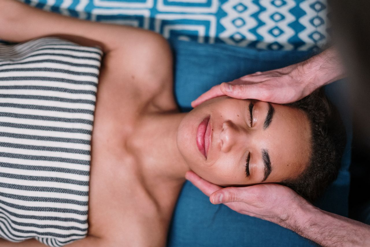 Ayurvedic massage with warm oils